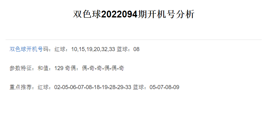 探索双色球2022096期开奖号码，揭秘中奖秘诀与查询指南