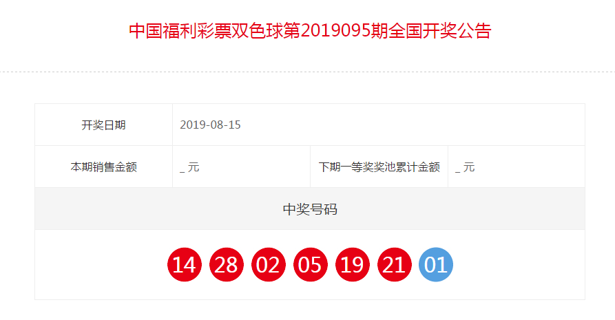 2018061期双色球开奖结果查询指南