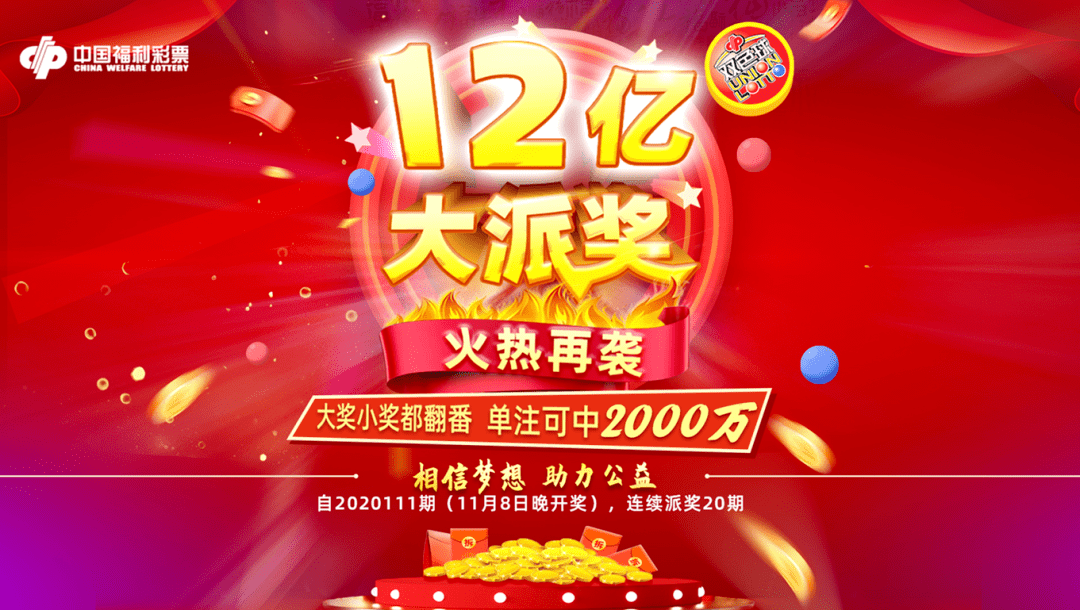 今晚福利彩票开奖，双色球结果揭晓，梦想与希望共舞